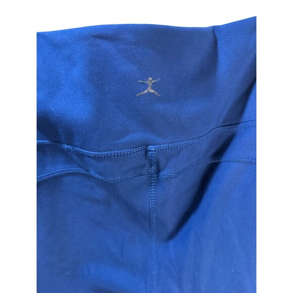 Danskin Womens‎ High-Waisted Capri Leggings With Pockets Blue Size L - Picture 3 of 12